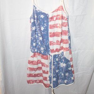 American Flag Romper